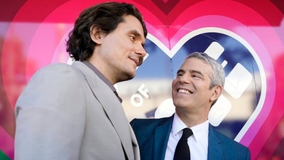 Andy Cohen and John Mayer (Twitter) Andy Cohen and John Mayer (Twitter)