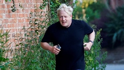 Johnson, no stranger to scandal, started his working life in journalism, but was sacked by the Times newspaper for making up a quote. (REUTERS)