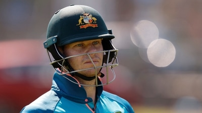 Australia's Steve Smith during practice ahead of the Ashes series (Action Images via Reuters)