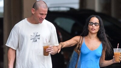 Channing Tatum and Zoë Kravitz (Twitter) Channing Tatum and Zoë Kravitz (Twitter)