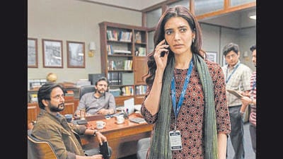 From the sets to the writing, Scoop (2023) is a rare accurate depiction of how newsrooms function. From the sets to the writing, Scoop (2023) is a rare accurate depiction of how newsrooms function.