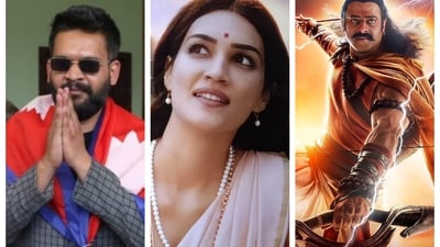 Kathmandu mayor Balen Shah said Sita is not India's daughter ahead of the release of Prabhas-Kriti Sanon's Adipurush. Kathmandu mayor Balen Shah said Sita is not India's daughter ahead of the release of Prabhas-Kriti Sanon's Adipurush.