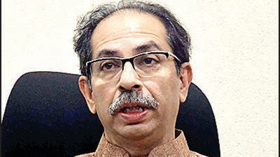 Mumbai, May 24 (ANI): Shiv Sena (Uddhav Balasaheb Thackeray) chief Uddhav Thackeray along with Delhi Chief Minister and AAP national convenor Arvind Kejriwal addresses a press conference at Matoshree Residence, Bandra, in Mumbai on Wednesday. (ANI Photo) (Nitin Lawate)