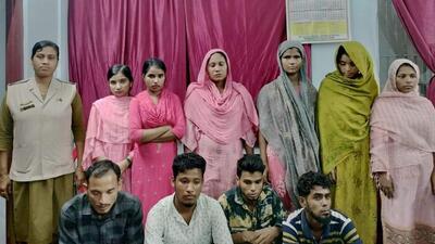 The illegal immigrants were arrested near the Assam-Tripura border (HT Photo)
