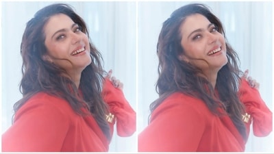 Assisted by make up artist Sonam Sagar. Kajol got decked up in nude eyeshadow, winged eyeliner, mascara for voluminous lashes, contoured cheeks, and a peach lipstick to complete her stunning appearance. (Instagram/@mohitrai) Assisted by make up artist Sonam Sagar. Kajol got decked up in nude eyeshadow, winged eyeliner, mascara for voluminous lashes, contoured cheeks, and a peach lipstick to complete her stunning appearance. (Instagram/@mohitrai)