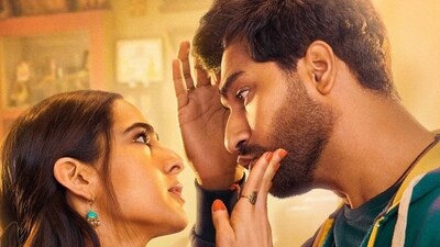 Sara Ali Khan stars with Vicky Kaushal in Zara Hatke Zara Bachke. Sara Ali Khan stars with Vicky Kaushal in Zara Hatke Zara Bachke.