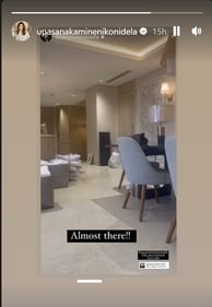 Upasana Konidela shares a glimpse of her maternity ward. Upasana Konidela shares a glimpse of her maternity ward.