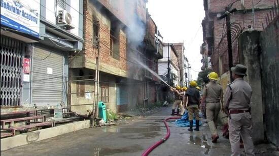 Police said fresh violence late on Thursday was reported hours after a mob burnt down two houses. (ANI file photo)