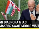 INDIAN DIASPORA & U.S. LAWMAKERS AWAIT MODI'S VISIT INDIAN DIASPORA & U.S. LAWMAKERS AWAIT MODI'S VISIT