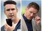 Kevin Pietersen and Eoin Morgan Kevin Pietersen and Eoin Morgan