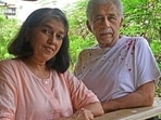 Ratna Pathak Shah and Naseeruddin Shah met during their theatre days.