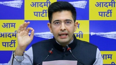 Senior AAP leader and Rajya Sabha Member Raghav Chadha. (ANI) Senior AAP leader and Rajya Sabha Member Raghav Chadha. (ANI)