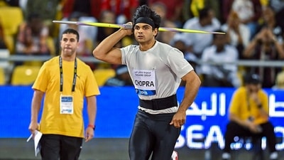 Chopra had announced on Twitter last month that he had sustained a muscle strain during his training (Neeraj Chopra twitter)