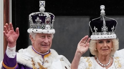 Britain's King Charles III and Queen Camilla (AP) Britain's King Charles III and Queen Camilla (AP)