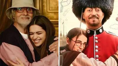 Deepika Padukone and Amitabh Bachchan in Piku and Radhika Madan and late Irrfan in Angrezi Medium