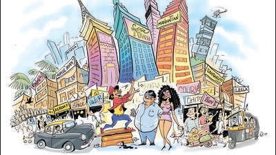 From ‘Mumbai to Shanghai’, our dreams and realities began intertwining like ginger (ILLUSTRATION: MOHIT SUNEJA)