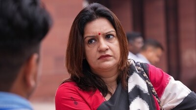 Shiv Sena (Uddhav Thackeray faction) MP Priyanka Chaturvedi. (PTI)