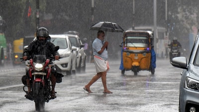 Heavy to very heavy rainfall has been predicted in parts of northeast, northwest and adjoining central India until next five days. (PTI) Heavy to very heavy rainfall has been predicted in parts of northeast, northwest and adjoining central India until next five days. (PTI)