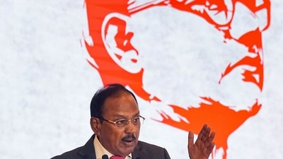 Netaji had the audacity to challenge Gandhi, NSA Ajit Doval said addressing the 1st Netaji Subhas Chandra Bose Memorial lecture in Delhi (PTI) Netaji had the audacity to challenge Gandhi, NSA Ajit Doval said addressing the 1st Netaji Subhas Chandra Bose Memorial lecture in Delhi (PTI)