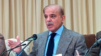 Pakistan’s Prime Minister Shahbaz Sharif (AP) (MINT_PRINT) Pakistan’s Prime Minister Shahbaz Sharif (AP) (MINT_PRINT)