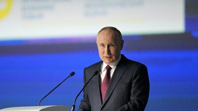 Russian President Vladimir Putin. (via Reuters)
