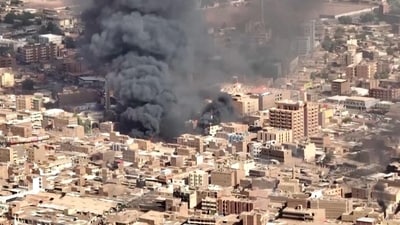 Yarmouk district was targeted with an air strike and early estimates refer to the killing of 17 people, said health department. (Reuters)