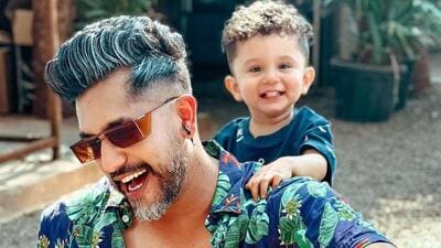 Suyyash Rai on Father’s Day with son Nirvair Suyyash Rai on Father’s Day with son Nirvair