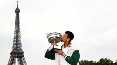 A 36-year “young” Djokovic is the toast of the tennis world, having won the 2023 French Open title. (REUTERS)