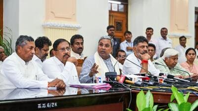 Talking to reporters in Bengaluru, Karnataka chief minister Siddaramaiahsaid that he had talked to the Telangana chief minister K Chandrashekar Rao, but there is no availability of rice there (ANI) Talking to reporters in Bengaluru, Karnataka chief minister Siddaramaiahsaid that he had talked to the Telangana chief minister K Chandrashekar Rao, but there is no availability of rice there (ANI)