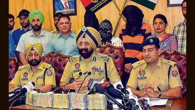 The police have also arrested one of the aides of the key conspirators. (HT Photo) The police have also arrested one of the aides of the key conspirators. (HT Photo)