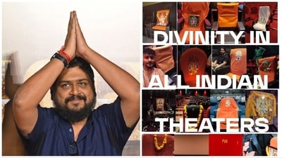 Om Raut had made a plea for theatre owners to reserve one seat for Lord Hanuman during every show of his film Adipurush. Om Raut had made a plea for theatre owners to reserve one seat for Lord Hanuman during every show of his film Adipurush.