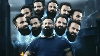 A still of Saif Ali Khan as Lankesh from Adipurush. A still of Saif Ali Khan as Lankesh from Adipurush.