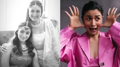 Kareena Kapoor posted a comment on Alia Bhatt's recent post. Kareena Kapoor posted a comment on Alia Bhatt's recent post.