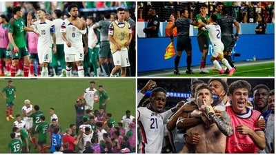 USA vs Mexico CONCACAF Nations League semifinal ends in chaos USA vs Mexico CONCACAF Nations League semifinal ends in chaos