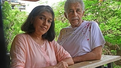 Ratna Pathak Shah and Naseeruddin Shah met during their theatre days.