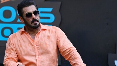 Salman Khan at the promotional event of Bigg Boss OTT season 2 in Mumbai on June 16, 2023. (Photo by SUJIT JAISWAL / AFP) (AFP) Salman Khan at the promotional event of Bigg Boss OTT season 2 in Mumbai on June 16, 2023. (Photo by SUJIT JAISWAL / AFP) (AFP)