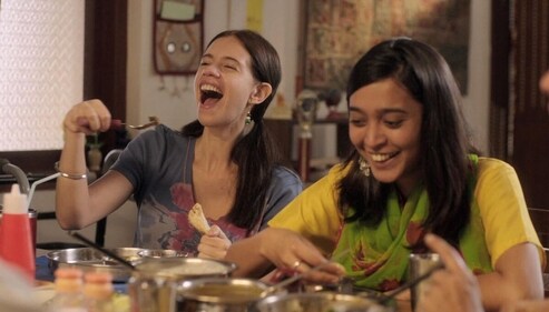 Sayani Gupta with Kalki Koechlin in Magherita With A Straw. Sayani Gupta with Kalki Koechlin in Magherita With A Straw.