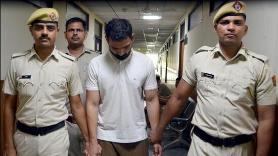 Gurugram, June 17 (ANI): A 25 year old man has been arrested for allegedly kidnapping his 12-year-old niece and demanding ₹25 lakh, in Gurugram on Saturday. (ANI Photo) (Yogendra Kumar)