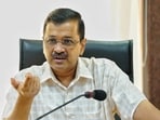 Chief minister of Delhi Arvind Kejriwal. Chief minister of Delhi Arvind Kejriwal.