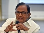 Congress leader P Chidambaram.