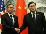 US Secretary of State Antony Blinken (L) and China's Foreign Minister Qin Gang. US Secretary of State Antony Blinken (L) and China's Foreign Minister Qin Gang.