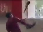 Some people vandalised a theatre in Telangana screening Adipurush. Some people vandalised a theatre in Telangana screening Adipurush.