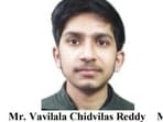 JEE Advanced 2023 Topper: Vavilala Chidvilas Reddy
