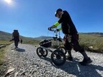 During the hike, Spencer received support as many clicked selfie with him and supported him by giving donations on his JustGiving page.