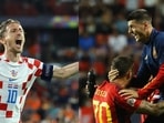 Croatia face Spain in the 2023 UEFA Nations League final. Croatia face Spain in the 2023 UEFA Nations League final.