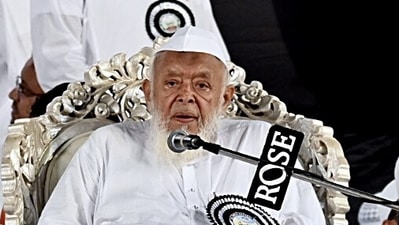 Jamiat chief Arshad Madani said the more there will be protests, there will be more division between Hindu-Muslims. (Vijay Gohil) Jamiat chief Arshad Madani said the more there will be protests, there will be more division between Hindu-Muslims. (Vijay Gohil)