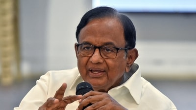 Congress leader P Chidambaram. (ANI) Congress leader P Chidambaram. (ANI)