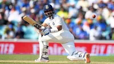 Ajinkya Rahane in action for India. (BCCI Twitter) Ajinkya Rahane in action for India. (BCCI Twitter)