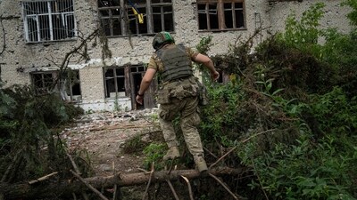 Ukrainian forces had taken the settlement of Piatykhatky (AP) Ukrainian forces had taken the settlement of Piatykhatky (AP)