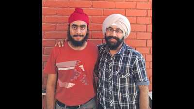 Bibek Singh and his son Jaskaran